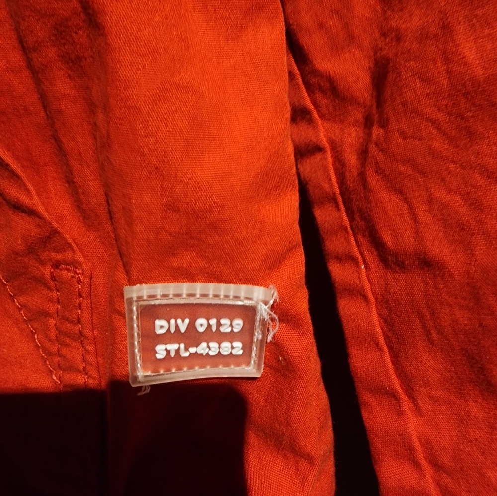 Denim & Flower Ricky Singh Rust Windbreaker - Picture 7 of 9